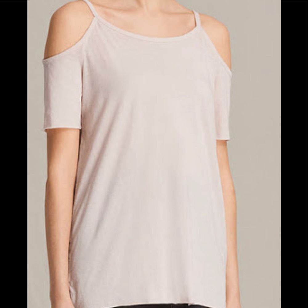 All Saints Tyra Devo Top Cami Pink Med
